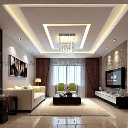 Modern False Ceiling Design by Aristolite Interior Designers in Bangalore