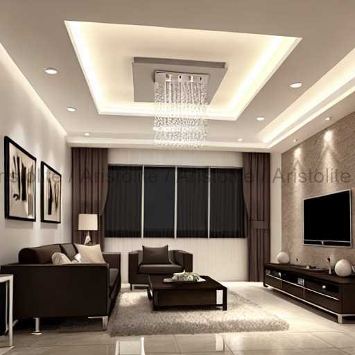 Modern False Ceiling Design by Aristolite Interior Designers in Bangalore