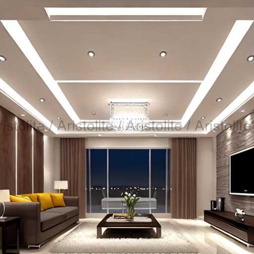 Modern False Ceiling Design by Aristolite Interior Designers in Bangalore