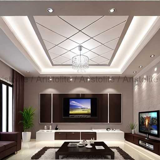 Modern False Ceiling Design by Aristolite Interior Designers in Bangalore