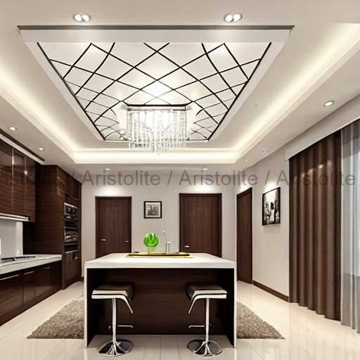 Modern False Ceiling Design by Aristolite Interior Designers in Bangalore