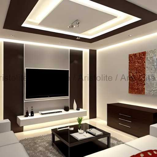 Modern False Ceiling Design by Aristolite Interior Designers in Bangalore
