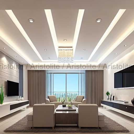 Modern False Ceiling Design by Aristolite Interior Designers in Bangalore