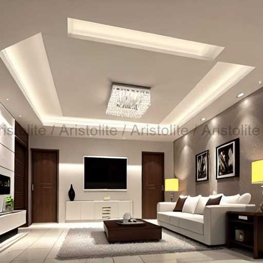 Modern False Ceiling Design by Aristolite Interior Designers in Bangalore