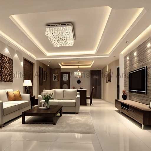 Modern False Ceiling Design by Aristolite Interior Designers in Bangalore