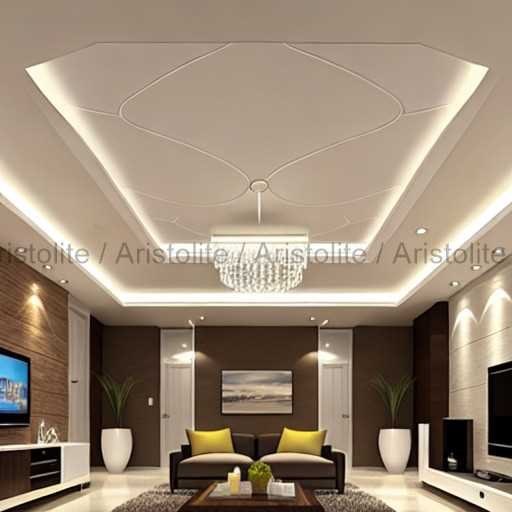 Modern False Ceiling Design by Aristolite Interior Designers in Bangalore