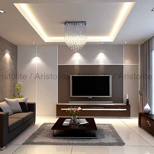 Modern False Ceiling Design by Aristolite Interior Designers in Bangalore