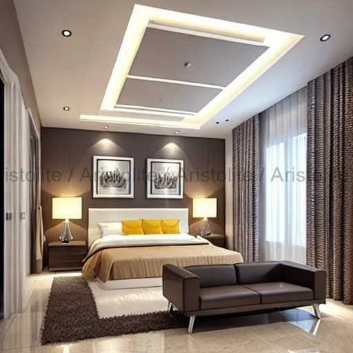 Modern False Ceiling Design by Aristolite Interior Designers in Bangalore